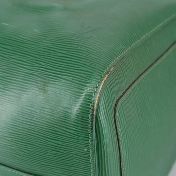 LOUIS VUITTON Epi Keepall 45 Boston Bag Green M42974 LV Auth 96866 - Picture 9 of 16